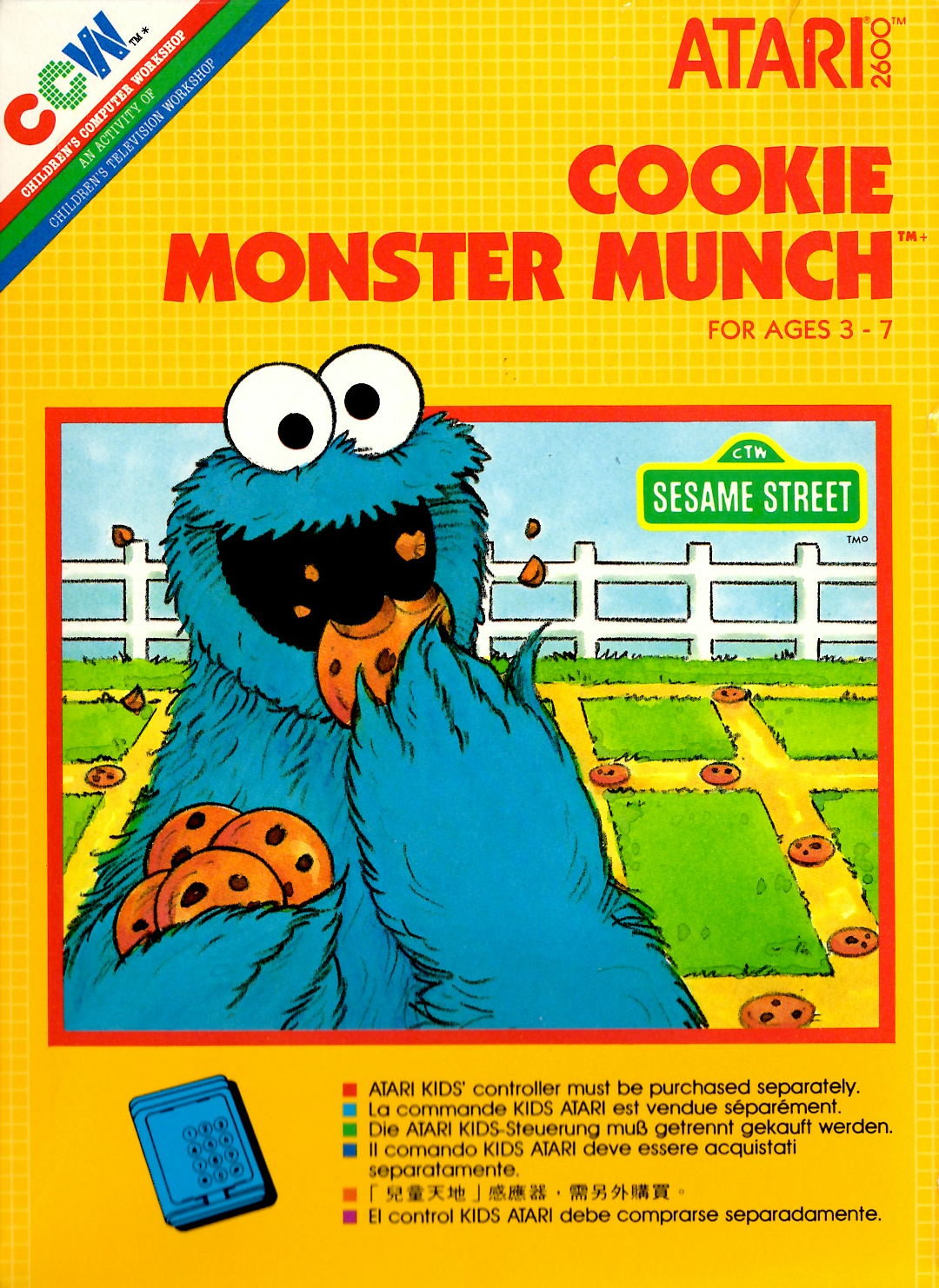 Atari 2600: Cookie Monster Munch