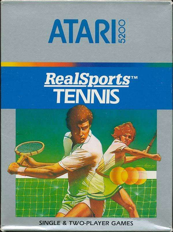 RealSports Tennis (Atari 5200)